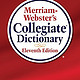 Merriam-Webster's 韦氏 大学词典(GRE必备) [精装]