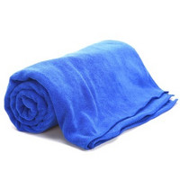车之吻 超细纤维特大号洗车毛巾(160CM*60CM) 蓝色