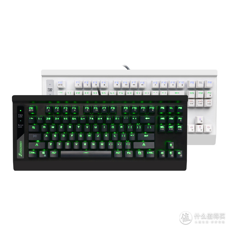 薄膜价机械键盘 — 优派 KU520 VS 森松尼 SK-K1