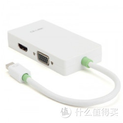 CE-LINK 1081 Mini DisplayPort 转VGA/HDMI/DVI 三合一转换器Mini DP适配器