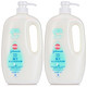 Johnson & Johnson 强生  婴儿牛奶沐浴露1000ml*2*3+ 婴儿舒眠沐浴露1000ml