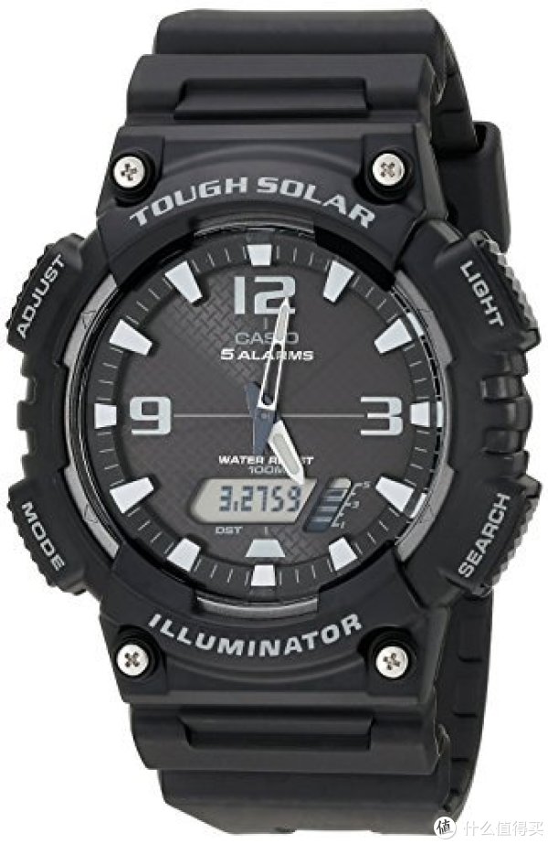 CASIO 卡西欧 AQ-S810W-1AV 男款运动腕表
