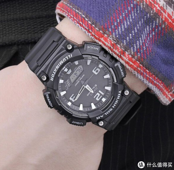 CASIO 卡西欧 AQ-S810W-1AV 男款运动腕表
