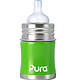  Pura Kiki PK05N2G 婴儿奶瓶 翠绿色  5安士/140ml*2个　