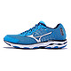 MIZUNO美津浓 J1GC154409 男 跑步鞋 WAVE INSPIRE 11 秒杀 蓝/银/红 40.5