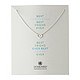 DOGEARED Best Friend Ever Mini Heart Necklace