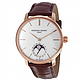 FREDERIQUE CONSTANT 康斯登 Slim Line Moonshape系列 超薄月相自动机械腕表