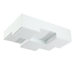 蒙特丽方形LED吸顶灯现代简约MTSSGD07白色（B）6格