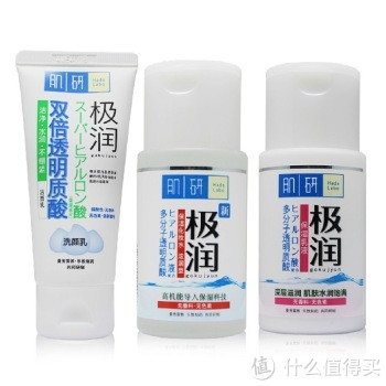 移动端：Mentholatum 曼秀雷敦 肌研极润套装（洁面乳50g+化妆水100ml+乳液90ml）+ 极润洁面泡沫 160ml