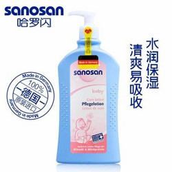 sanosan 哈罗闪 婴儿柔润护肤乳 500ml+哈罗闪 婴儿洁肤皂100g