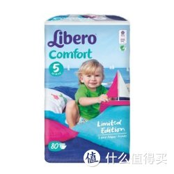 丽贝乐帆船装纸尿裤5号L80片【10-16kg】