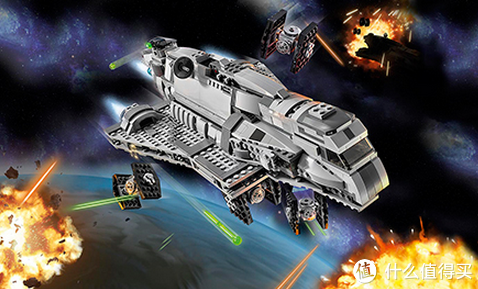 LEGO 乐高 Star Wars 星球大战系列 Imperial Assault Carrier 75106 帝国攻击运输舰