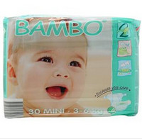 BAMBO 班博 有机纸尿裤 2#30片