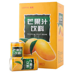 移动端：Lotte 乐天 芒果汁饮料 180ml*15 韩国进口