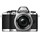 OLYMPUS 奥林巴斯 OM-D E-M10 M4/3 可换镜头数码相机 银色/黑色 （带14-42EZ电动饼干）