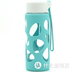 unibott 优道 阿尔卑斯琉森湖 SA325A 塑料水杯 淡雅青 360ml