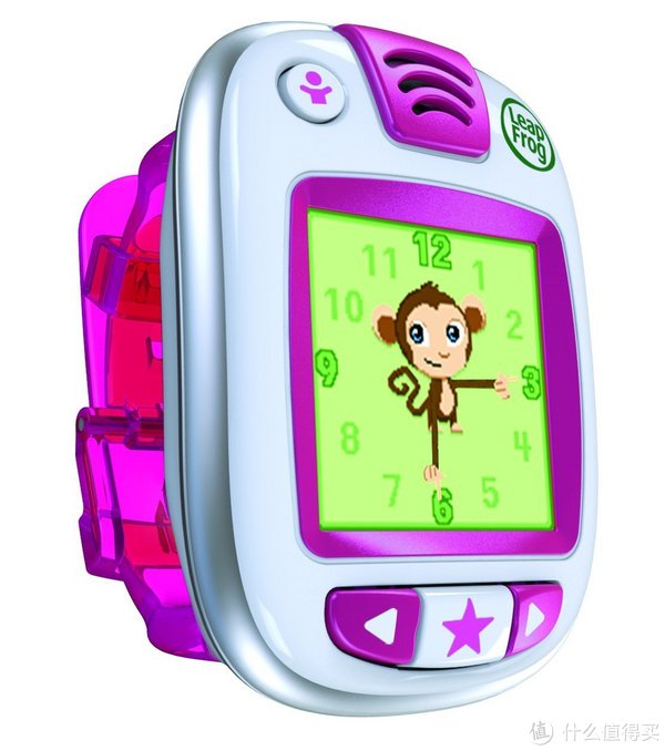 新补货：LeapFrog LeapBand 儿童益智手表（粉色）