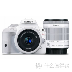 Canon 佳能 EOS Kiss X7（100D）白色版 18-55mm STM/40mm STM 双镜头套装