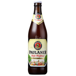 PAULANER柏龙 慕尼黑酵母型小麦啤酒 500ml 德国原装进口   前4件半价