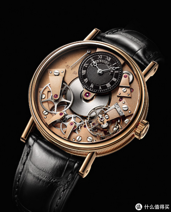 高端秀:BREGUET 宝玑 Tradition 传世系列 7027BRR99V6 男款18K玫瑰金机械腕表