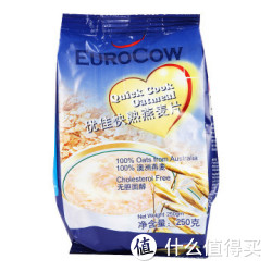 EUROCOW 优佳 快熟燕麦片 250g*2盒