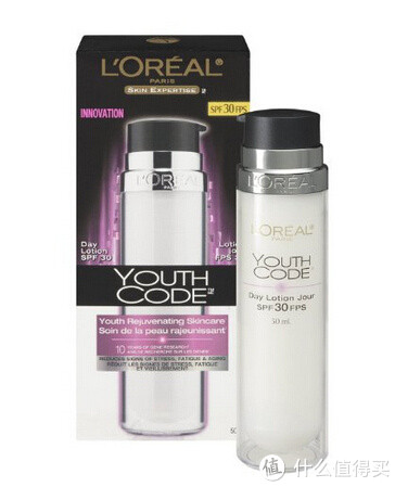 凑单品：L'OREAL PARIS 巴黎欧莱雅 Youth Code 青春密码 SPF 30护肤日霜   50ml