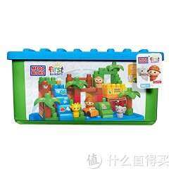 MEGA BLOKS 美高 动物园 费雪合作款 大块积木盒 动物园 DCL33