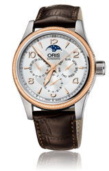 ORIS 豪利时 Big Crown Complication 男款月相机械腕表