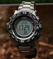 CASIO 卡西欧 PRW-3500T-7CR  登山系列 男款电波腕表（ 钛合金版）