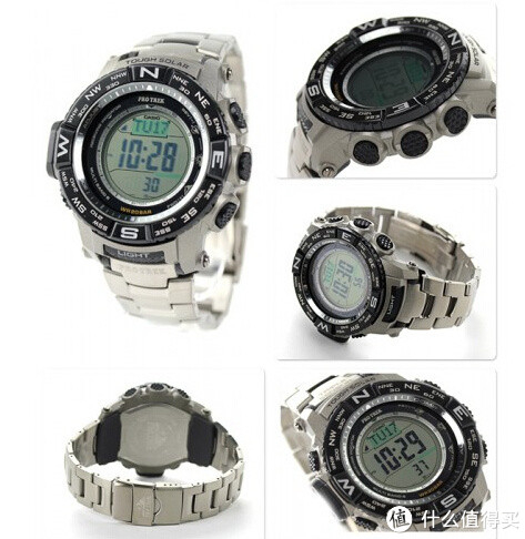 CASIO 卡西欧 PRW-3500T-7CR  登山系列 男款电波腕表（ 钛合金版）