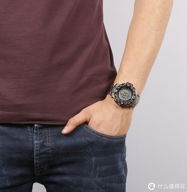 CASIO 卡西欧 PRW-3500T-7CR  登山系列 男款电波腕表（ 钛合金版）