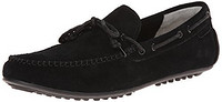 9码：COLE HAAN Slip-On Loafer 黑色绒面休闲鞋