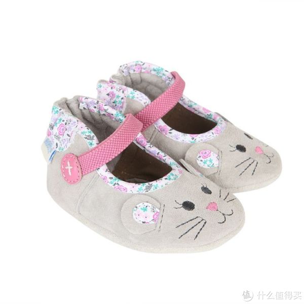 Robeez Mouse Soft Soles 真皮软底学步鞋