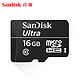 SanDisk 闪迪 microSD（TF）存储卡 16GB C10