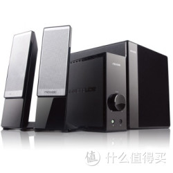 移动端：microlab 麦博 梵高系列 FC361  6.5寸重低音 音响 黑色