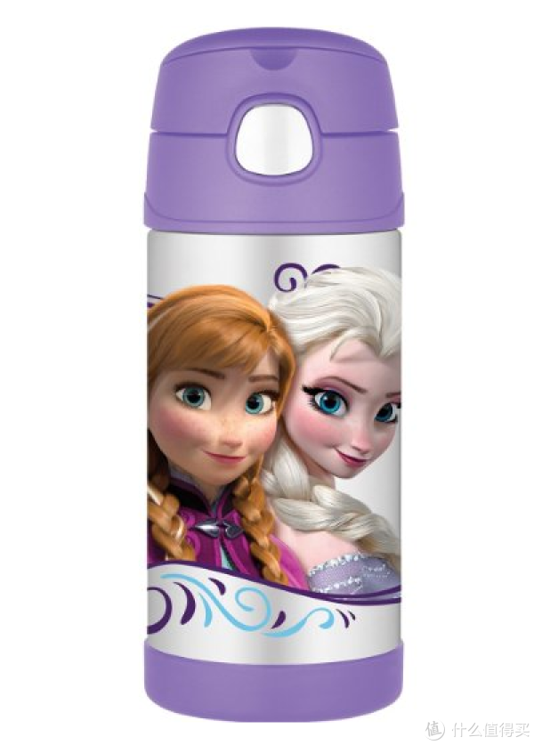 THERMOS 膳魔师 FUNtainer 儿童吸管杯 350ml 冰雪奇缘