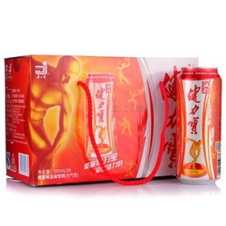 健力宝 汉方能量运动饮料 橙蜜味 500ml*8罐 礼盒装