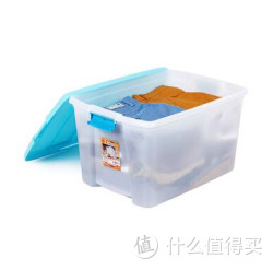 IRIS 爱丽思 彩色收纳箱 50L 颜色随机