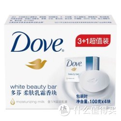 Dove 多芬 柔肤乳霜香块100g 3+1超值装