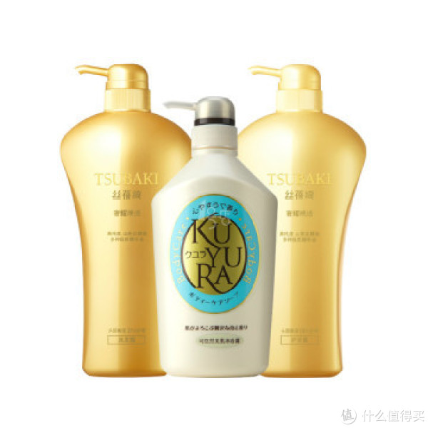 限地区:TSUBAKI 丝蓓绮 奢耀焕活洗护套装(洗发露750ml+护发素750ml+可悠然沐浴露 550ml)