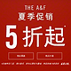 促销活动：Abercrombie & Fitch中国官网 男女服饰专场