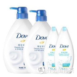 移动端：Dove 多芬 家庭沐浴套装（深层营润1L+深层营润720ml+活氧滢润400mlx2）+卫宝 健肤沐浴露套装（400ml+180ml）
