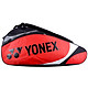 西北有货：YONEX 尤尼克斯  BAG-7326EX-053  六支装专业羽毛球包 黑红色