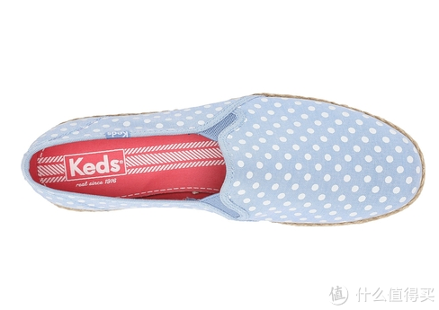 Keds Twin Gore w/ Jute Chambray Dot 女款帆布鞋