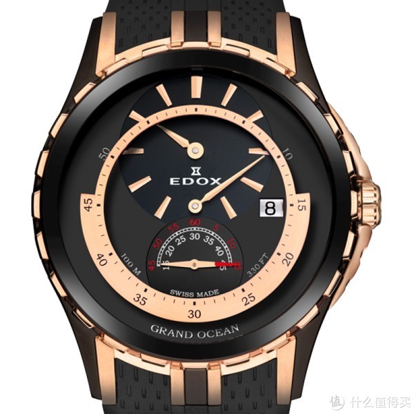 EDOX 依度 Chronorally系列 01116-3PBU-BUIN 男款机械腕表