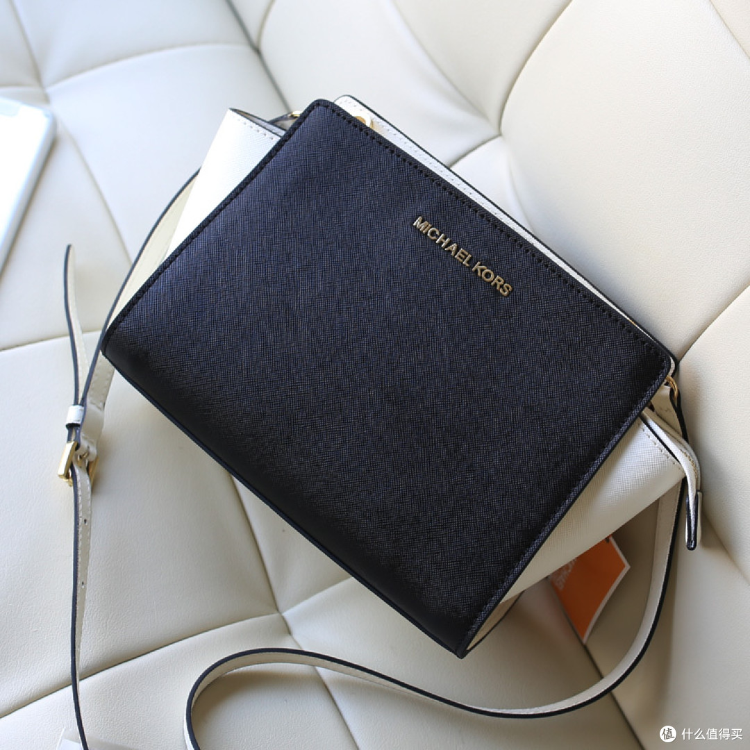 ebay购入 MICHAEL KORS MINI SELMA 小号拼色单肩包