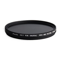 Phenix 凤凰 EX II ND2-400 FILTER 67mm 减光镜 中灰密度镜 (黑色)