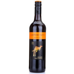 澳大利亚 黄尾袋鼠（Yellow Tail）梅洛红葡萄酒 750ml