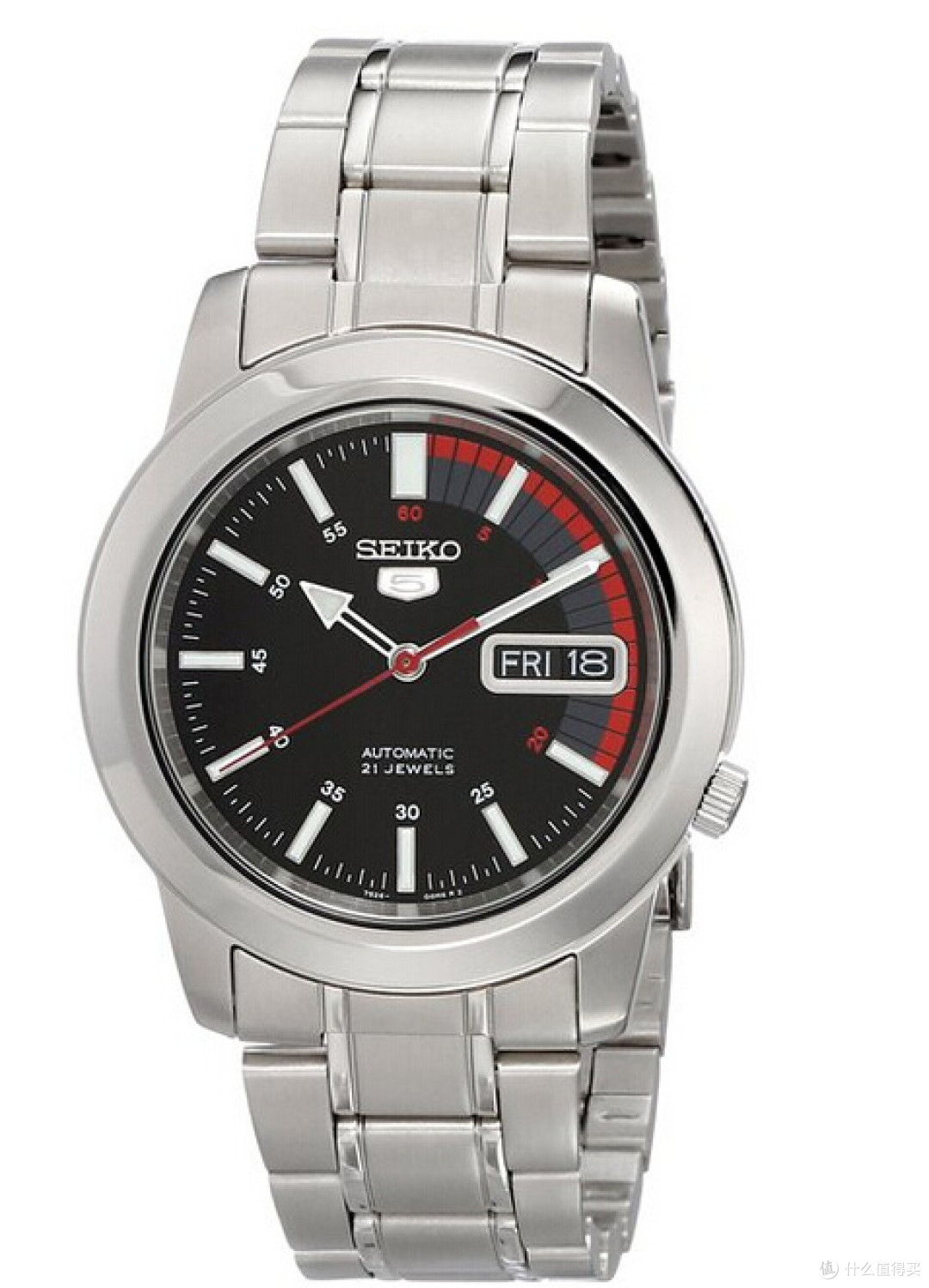 入手SEIKO 精工 SNKK31男款腕表，附拆表带调时间方法