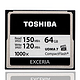 移动端：TOSHIBA 东芝 EXCERIA型高速CF存储卡1000X 64GB